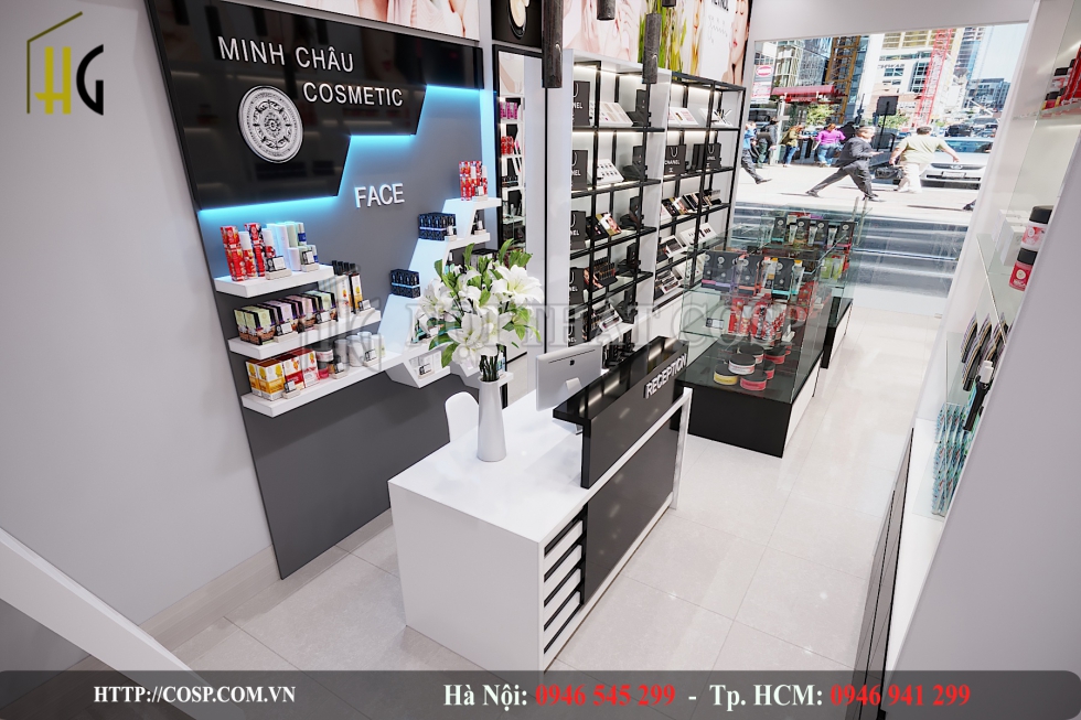 thiet ke shop my pham minh chau 5